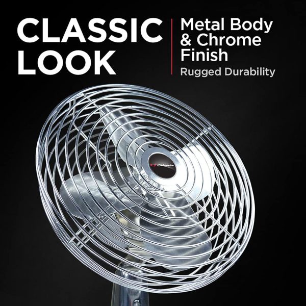 Schumacher 125 Chrome Fan 12V - 图片 3